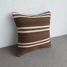 El Dokuma Kilim Kırlent Kılıfı 40X40 cm