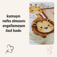 Atishpoli Yavru Aslan Baskılı, Çıtçıtlı, Zarf Yakalı, Body - Zıbın. 0-3 Ay, 3-6 Ay, 6-9 Ay, 9-12 Ay