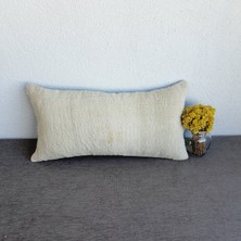 El Dokuma Kilim Kırlent Kılıfı 30X60 cm