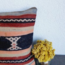 El Dokuma Kilim Kırlent Kılıfı 40X40 cm