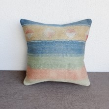 El Dokuma Kilim Kırlent Kılıfı 40X40 cm