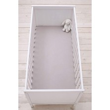 North Online 2 Adet Pamuklu ve Lastikli 60 x 120 x 15 cm Penye Bebek Çarşaf