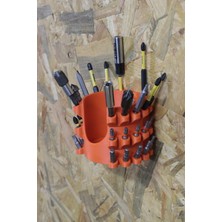 3D Printer Sepeti 32'li Hex Bits Tutucu ve Matkap Askısı