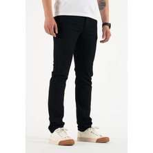 Erkek Füme Slim Fit Dar Kesim Pamuklu Esnek Jean Kot Denim Pantolon