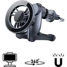 Blackbird Game Center Magsafe 360 Dönebilen Havalandırma Için Araç Içi Telefon Tutucu HP-A35