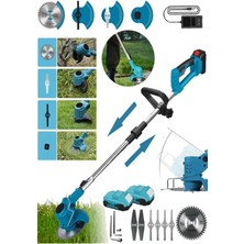 Bosch EEA330 Çift Akülü 58VF Şarjlı Ot, Dal, Çim Biçme Makinesi