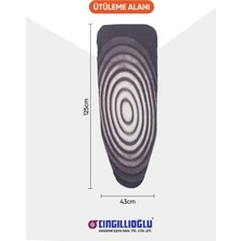 Cıngıllıoğlu CM-710 Marina Delux Ütü Masası