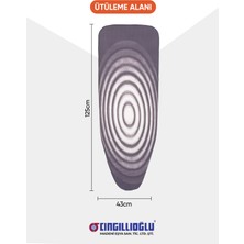 Cıngıllıoğlu CM-810 Larissa Plas Ütü Masası