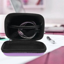 Mini Seyahat Organizer - Aksesuar Çantası - Kulaklık Çantası - Şarj Kablo Organizeri - Mini Kablo Çantası - Şarj Aleti Kabı