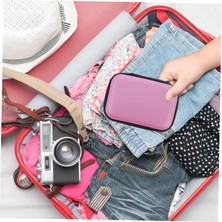 Boldy Mini Seyahat Organizer - Aksesuar Çantası - Kulaklık Çantası - Şarj Kablo Organizeri - Mini Kablo Çantası - Şarj Aleti Kabı