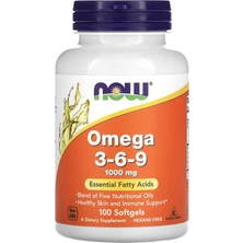 Now Foods, Omega 3-6-9, 1,000 Mg, 100 Softgel.usa Menşei.ozelsporcugıdaların'dan