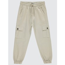 Civil Boys Erkek Çocuk Kot Pantolon 6-9 Yaş Bej