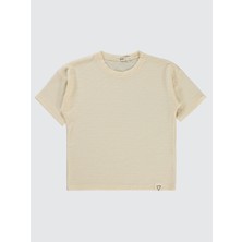 Civil Boys Erkek Çocuk Tişört 10-13 Yaş Fildişi