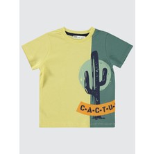 Civil Boys Erkek Çocuk Tişört 2-5 Yaş Açık Sarı