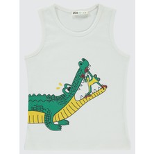 Civil Boys Erkek Çocuk Tişört 2-5 Yaş Beyaz