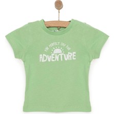 HelloBaby Basic Yazı Baskılı Tshirt Erkek Bebek