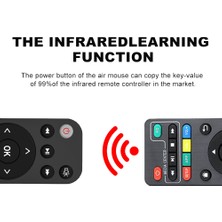 Journeyman1 Bluetooth 5.2 Uzaktan Kumanda Hava Fare Akıllı Tv Kutusu Telefon Bilgisayar Pc Projektör Vb Bt5.2 Uzaktan Kumanda (Yurt Dışından)