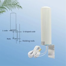 Journeyman1 12DBI 2g 3g 4g Lte Omni Anten 4g Anten 2.4ghz Dış Tavan 5m Kablo 698-2700MHZ Anten (Ts9 Erkek) (Yurt Dışından)