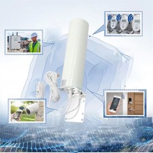 Journeyman1 12DBI 2g 3g 4g Lte Omni Anten 4g Anten 2.4ghz Dış Tavan 5m Kablo 698-2700MHZ Anten (Ts9 Erkek) (Yurt Dışından)