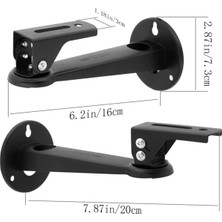Journeyman1 Mini Projektör Duvar Montajlı Evrensel Metal Projeksiyon Döndürülebilir 360° Braket Tutucu YG400 RD805 Kamera Cctv Ip Kamera Için (Yurt Dışından)