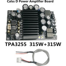 Journeyman1 TPA3255 Ateş Seviyesi Hıfı Dijital Amplifikatör Kartı 300W+300W Yüksek Güçlü 2.0 Kanal Stereo Sınıf D Ses Amplifikatör Kartı (Yurt Dışından)