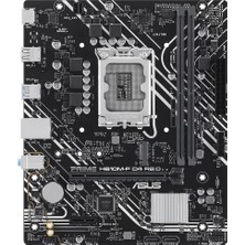 ASUS PRIME H610M-F D4 R2.0 Intel H610 LGA1700 DDR4 3200 HDMI M2 USB3.2 mATX ASUS 5X PROTECTION III, Armoury Crate, AI Suite 3