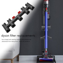 Forge Jungle Dyson V7 V8 V10 V11 V15 Için Tutucu Aksesuarı, 9 Depolama Soketli Dyson Elektrikli Süpürge Için Bağlantı Istasyonu Düzenleyicisi (Yurt Dışından)