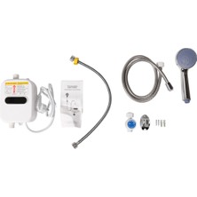 Forge Jungle Anında Su Isıtıcı Duş 220 V Banyo Musluk Sıcak Su Isıtıcı 3500 W Dijital Ekran Ab Tak (Yurt Dışından)