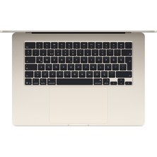Apple MacBook Air M4 24GB 512GB SSD macOS 15" Taşınabilir Bilgisayar Yıldız Işığı MC6K4TU/A