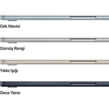 Apple MacBook Air M4 24GB 512GB SSD macOS 15" Taşınabilir Bilgisayar Yıldız Işığı MC6K4TU/A