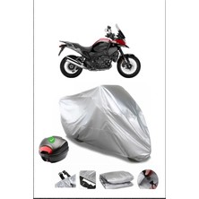 Breen Honda Vfr 1200 x Crosstourer Dct Arka Çanta Uyumlu Motosiklet Branda Su Geçirmez Dayanıklı Kumaş