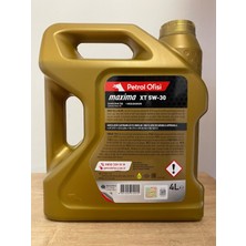 Petrol Ofisi Maxima Xt 5W-30 4litre Motor Yağı (2024 Üretim)