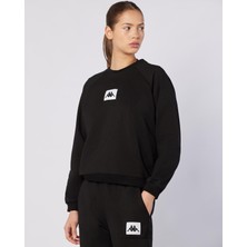 Nady Sweatshirt Kadın Siyah Regular Fit Sweatshirt