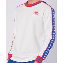 Banda Stars Sweatshirt Erkek Beyaz Regular Fit Sweatshirt