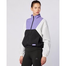 Andyse Kadın Siyah-Beyaz Comfort Fit Yağmurluk
