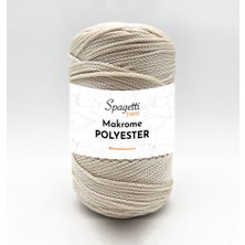 Polyester Makrome 2mm 250G Ekru 2 El Örgü Ipliği