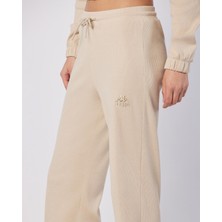 Leda Pant Kadın Bej Comfort Fit Eşofman Altı
