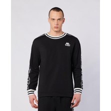 Banda Stars Sweatshirt Erkek Siyah Regular Fit Sweatshirt