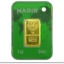 Nadir Gold 24 Ayar 1 Gram Külçe Altın