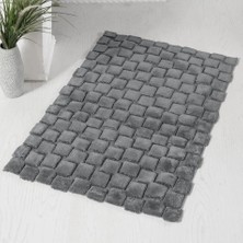 Sarev Pamuk Halı 70 x 110 Fixa Gri