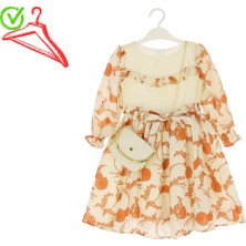 Kız Çocuk Elbise Çantalı