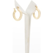 SP Accessories Gold Halka Modern Küpe