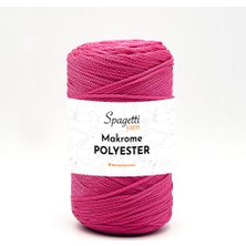 Polyester Makrome 2mm 250G Fuşya El Örgü Ipliği