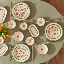 Bella Maison Flowers Stoneware 44 Parça Yemek ve Kahvaltı Takımı