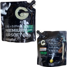 Isgairsoft 0.20G Tracer Bb Green 4000ADET Kolay Dolum Kapaklı Paket