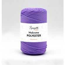 Polyester Makrome 2mm 250G Lila El Örgü Ipliği