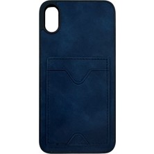 Nettech iPhone Xs Max Uyumlu NT-N028 Deri Kartlık Arka Koruma Kılıf