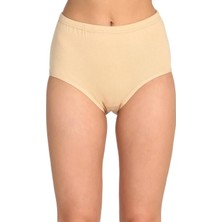 Kadın Bej Yüksek Bel Bato Külot