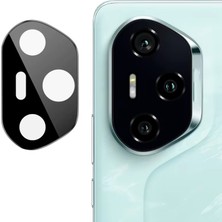 Microcase Honor 300 Pro Uyumlu Kamera Lens Koruma Halkası - Kapalı Tasarım -Siyah AL3401