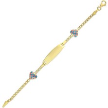 Assos Kalpli Altın Çocuk Künye - 14K - 2.49GR